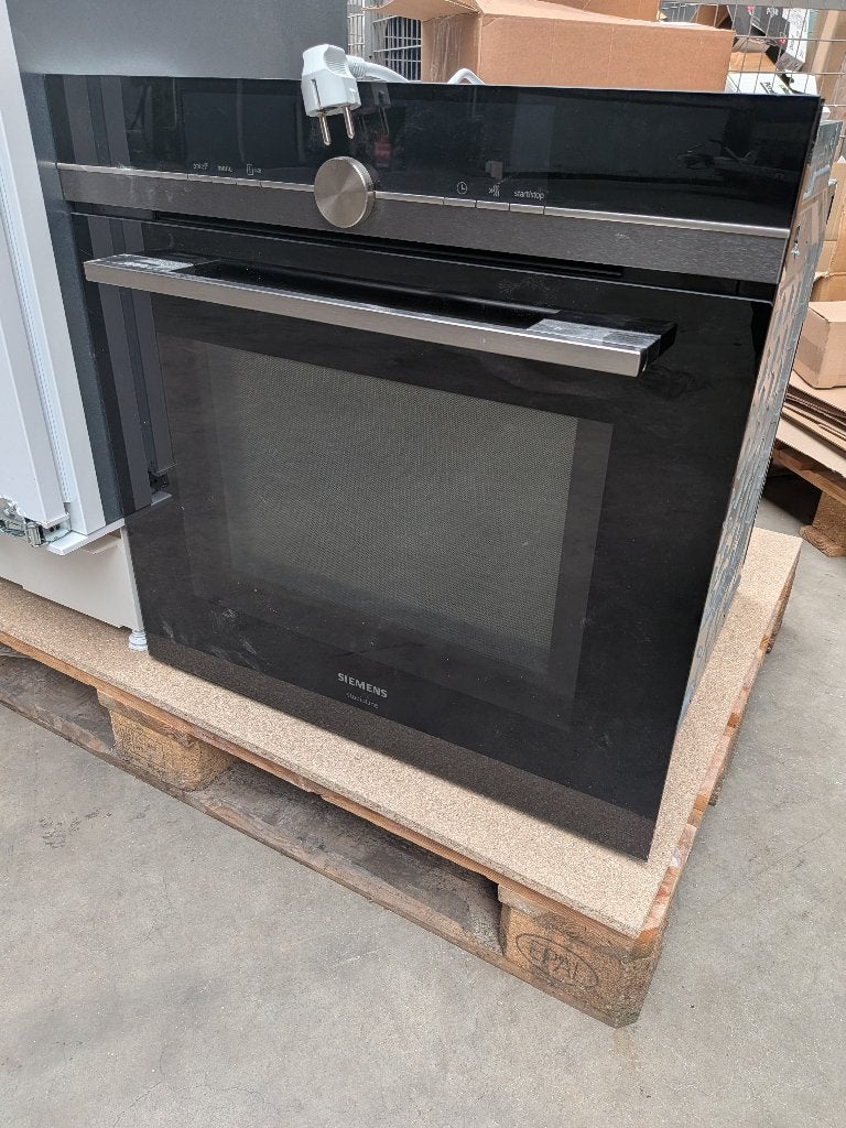 iQ700 Oven met magnetron 60 x 60 cm Zwart, Huis en Inrichting, Ophalen, Zo goed als nieuw, Zwart