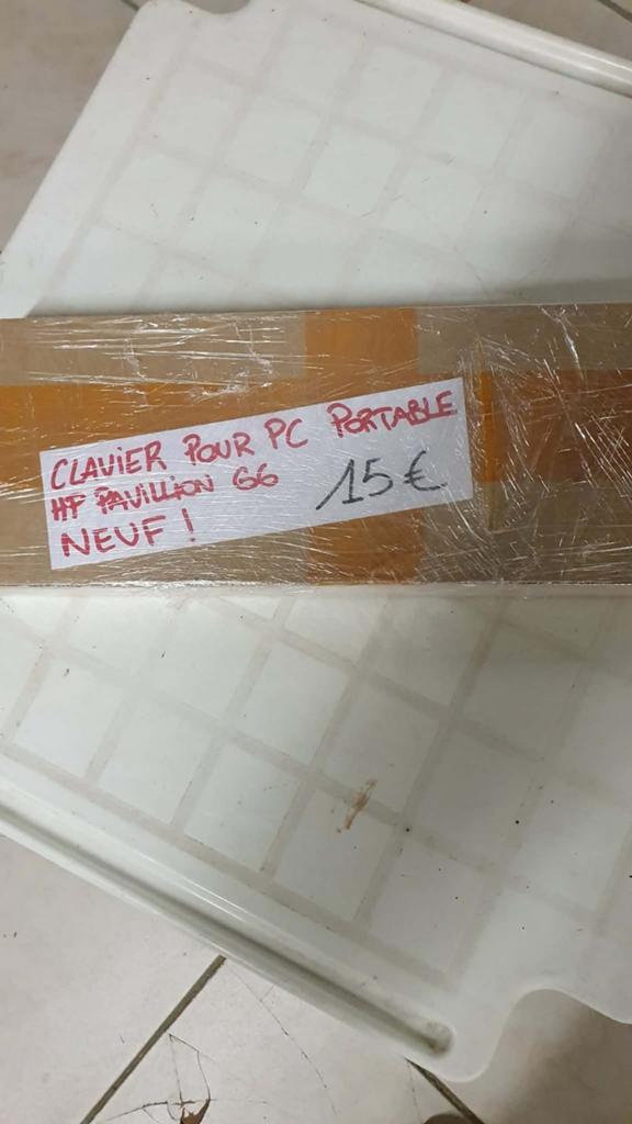 Clavier ordinateur neuf, Ophalen