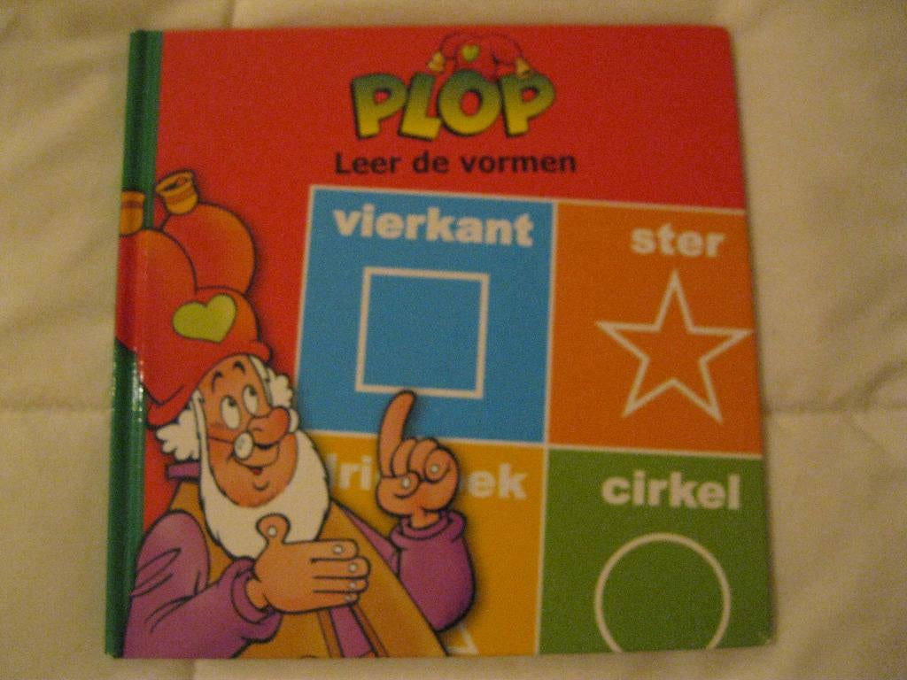 Plopboek - Leer de vormen, Ophalen of Verzenden, Gelezen, Jongen of Meisje, 4 jaar