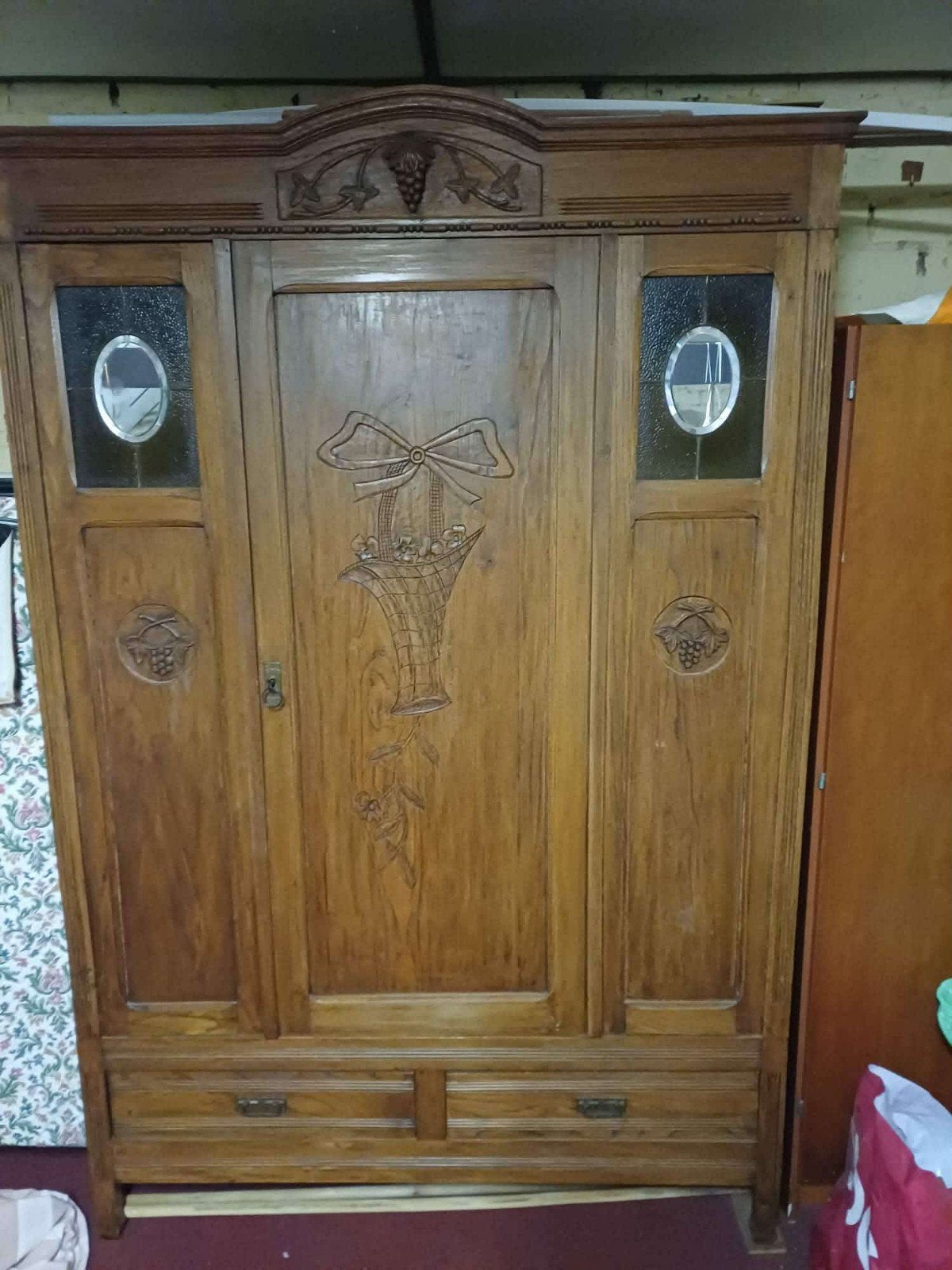 antieke kast, Ophalen