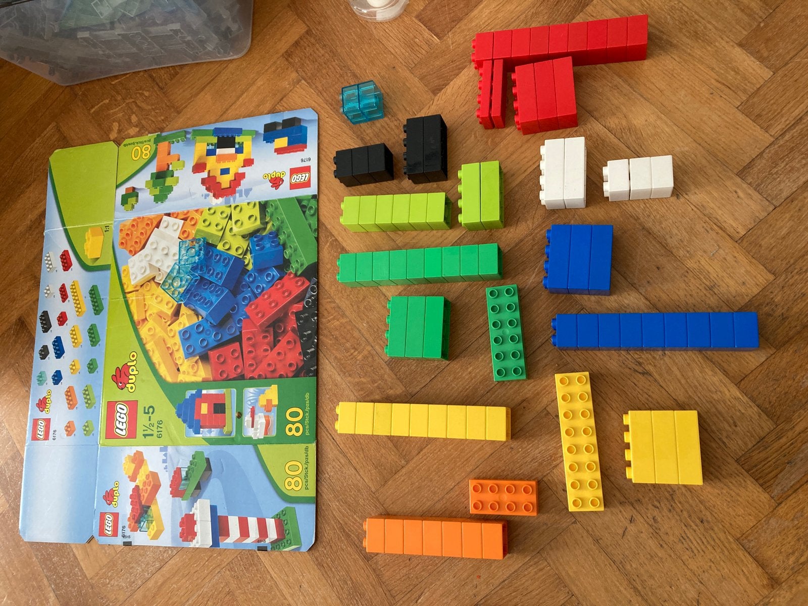 lego duplo 6176, Kinderen en Baby's, Speelgoed | Bouwstenen, Ophalen, Zo goed als nieuw