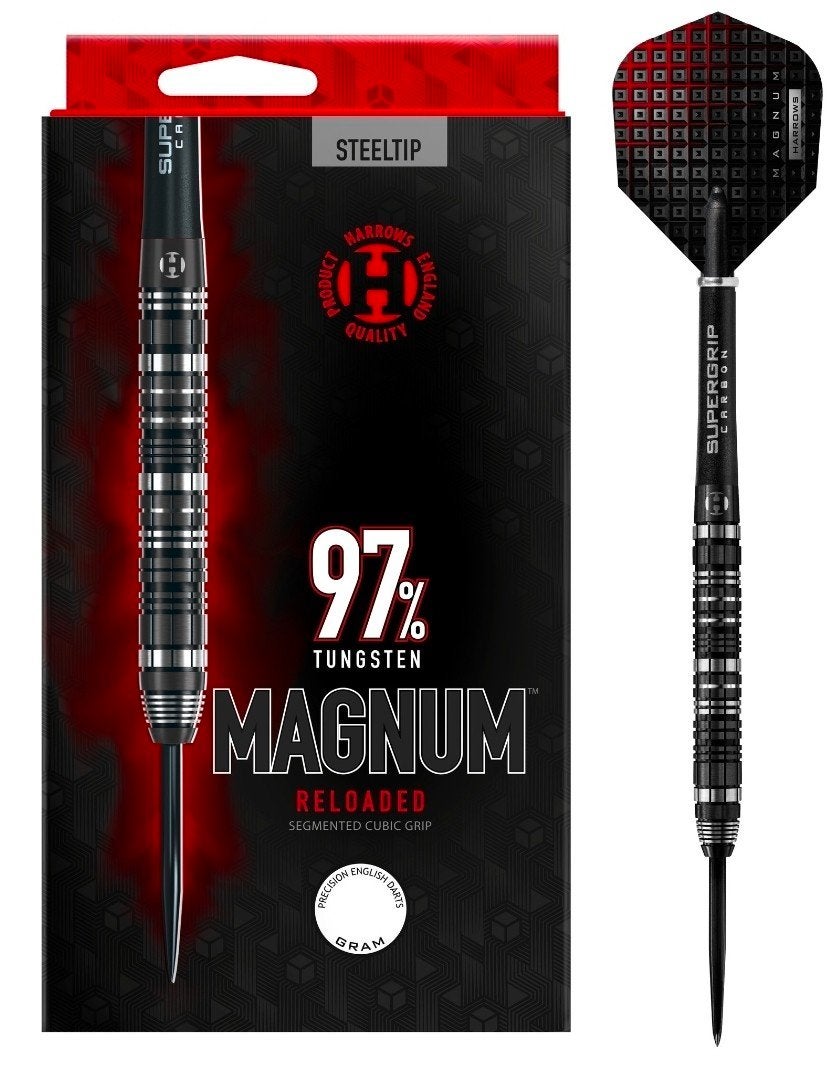 Harrows Magnum Reloaded darts 22 gr + extra, Ophalen of Verzenden, Nieuw, Pijlen