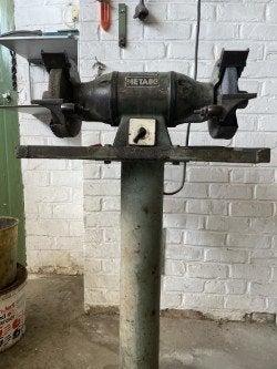 Rectifieuse de pierres METABO prof, Enlèvement, Utilisé