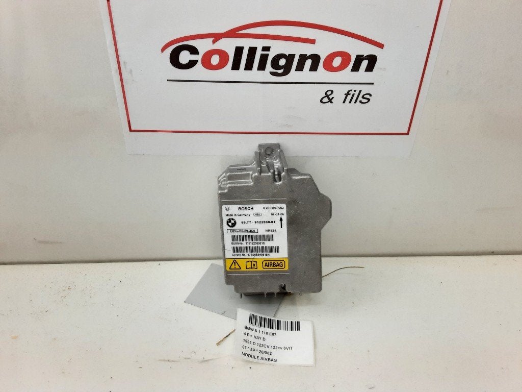 COMPUTER AIRBAG BMW 1 serie (E81) (0285010062), Gebruikt, Mevr. I. Hauben, BMW, Rue de l'Espoir 34 34
4030  GRIVEGNÉE, BE