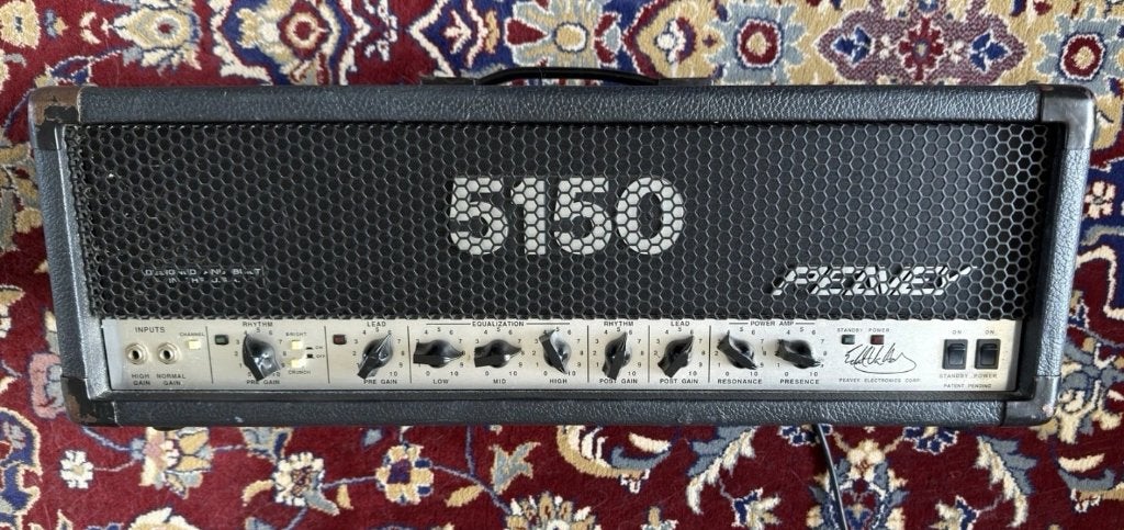 Peavey 5150 120v 230v, Musique & Instruments, Amplis | Basse & Guitare, Envoi, Comme neuf, Guitare, 100 watts ou plus