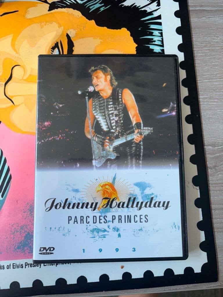 Johnny Hallyday dubbel dvd, parc des princes, live concert., CD & DVD, Enlèvement ou Envoi, Tous les âges, Français, Comme neuf