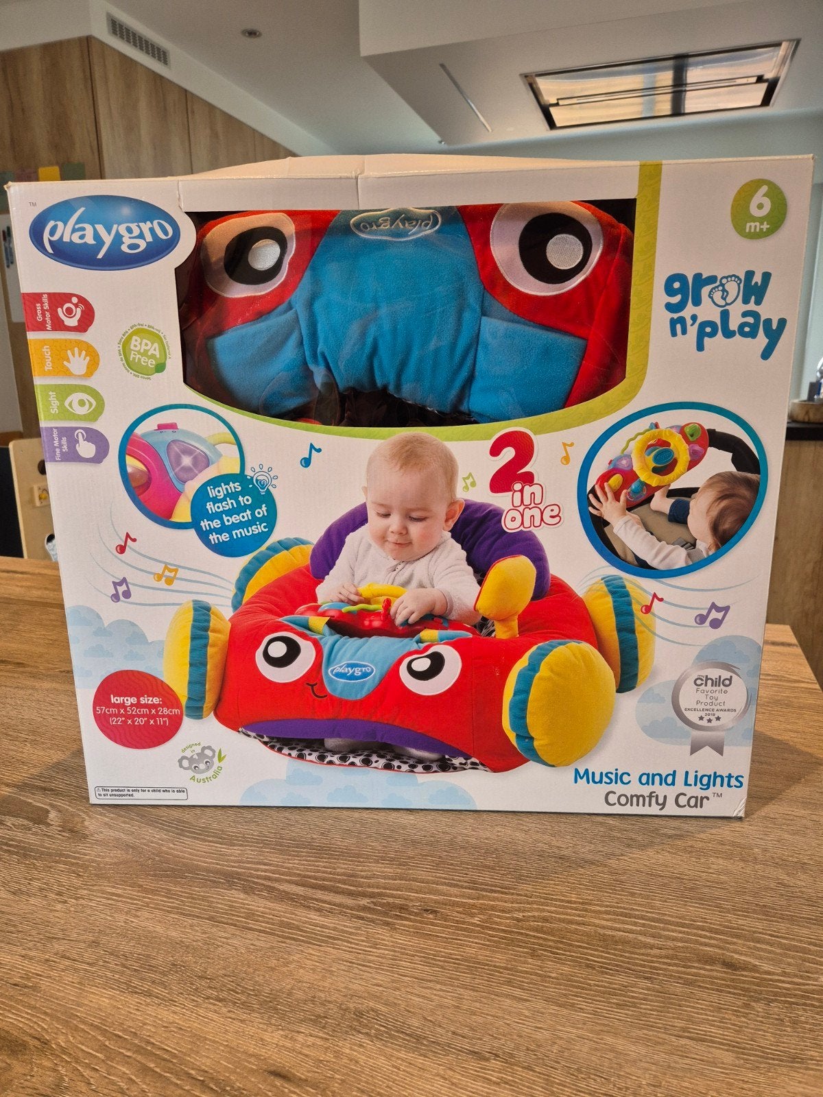 playgro auto zitkussen, Kinderen en Baby's, Ophalen, Auto