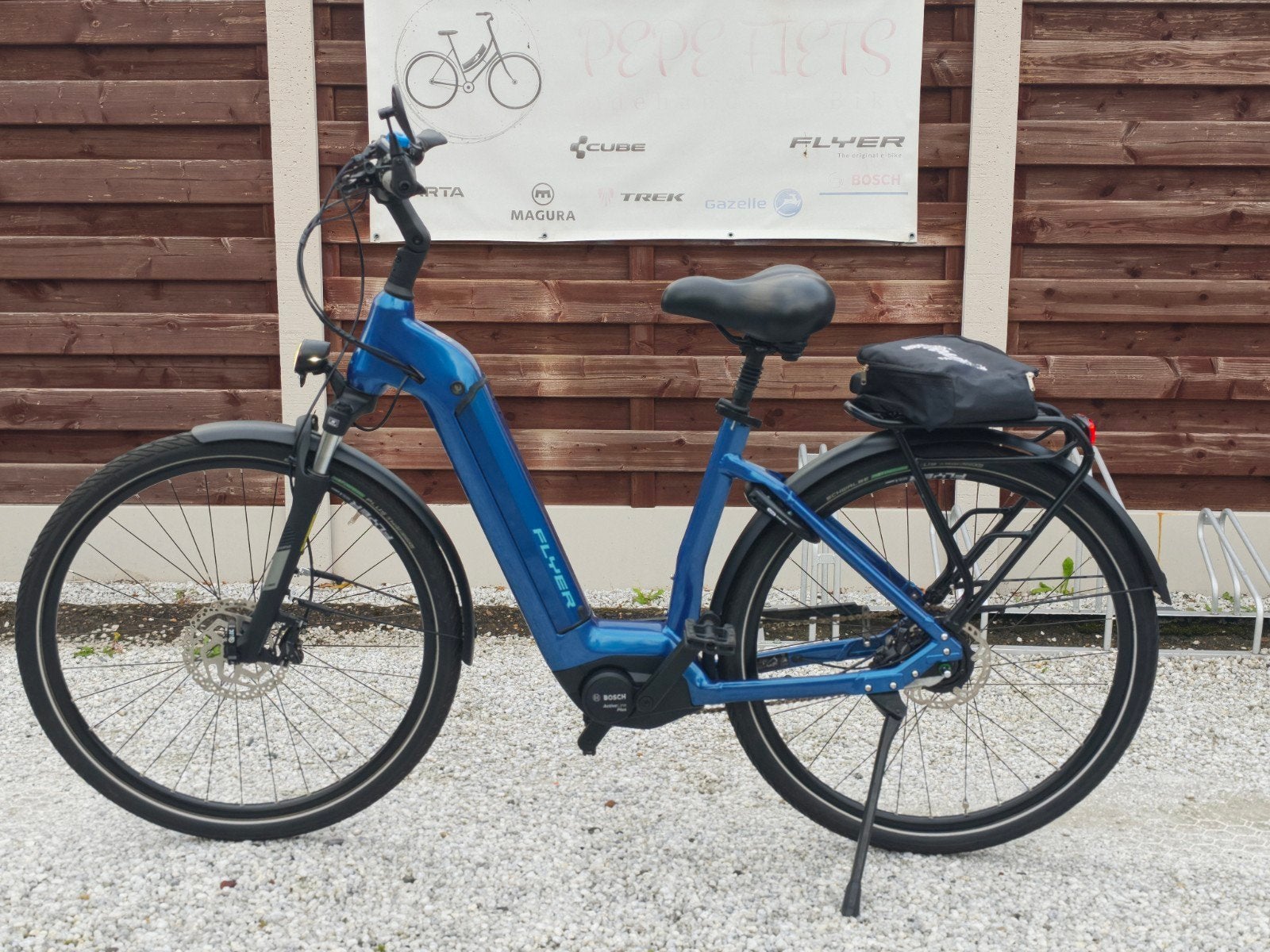 Elektrische fiets Flyer Goutour 6 met Garantie, Overige merken, Ophalen of Verzenden, Zo goed als nieuw, 47 tot 51 cm
