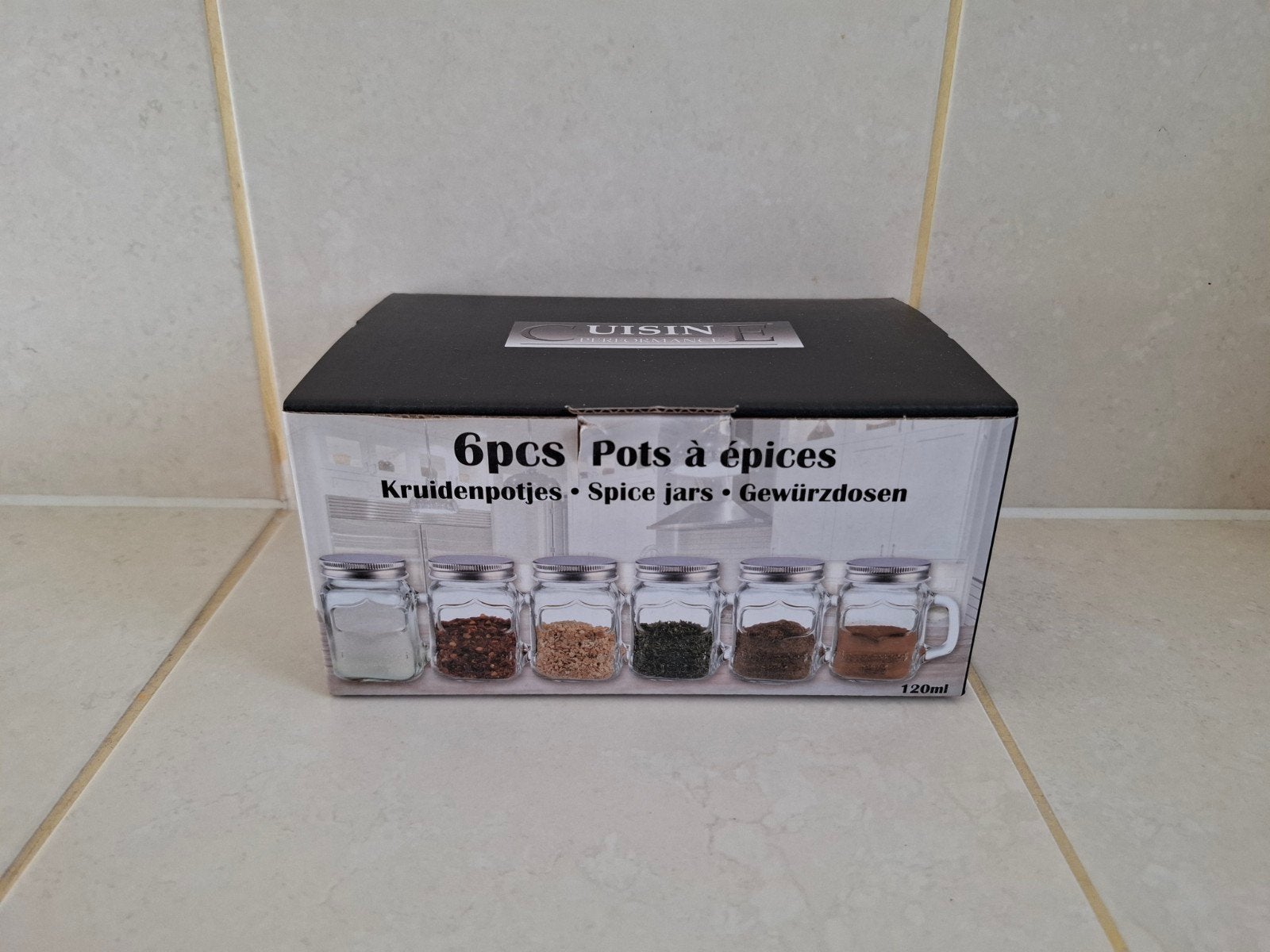 kruidenpotjes nieuw 6 stuks, Ophalen