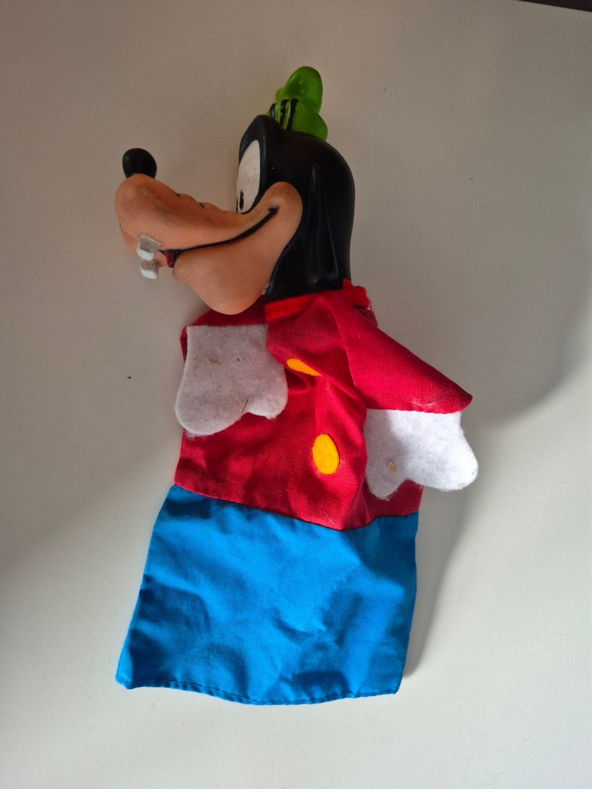 Disney goofey handpop vintage beetje stift op 26cm, Ophalen of Verzenden