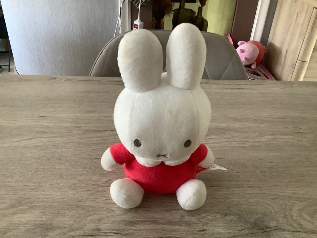 Personnage en peluche Miffy (25 cm) (2021), Enlèvement ou Envoi, Lapin, Comme neuf, Moyen (20 à 80 cm)