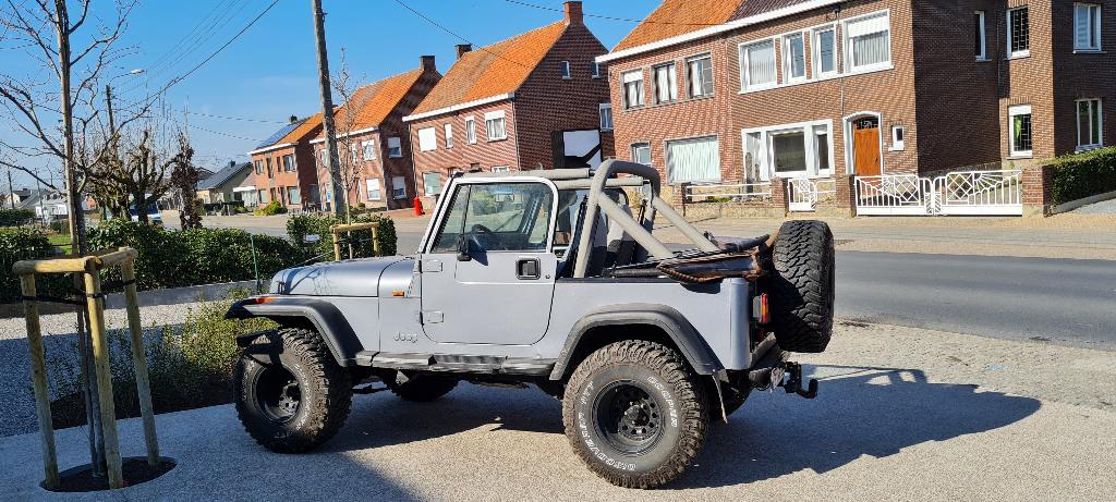 jeep wrangler YJ, Bedrijf, Zilver of Grijs, 3 deurs, Wrangler