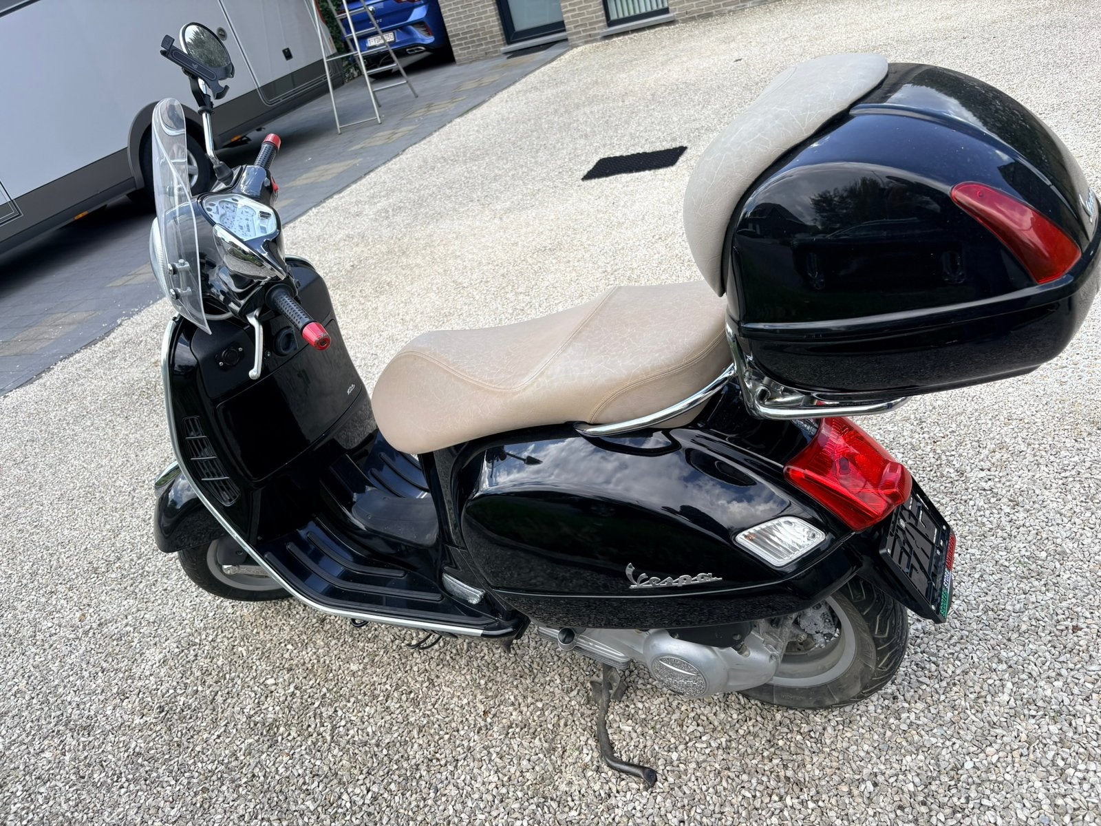 Piaggio Vespa Gts 125cc - 2009 - 11 000 Km - Top case, Motos, Scooter, 125 cm³, Particulier, Automatique