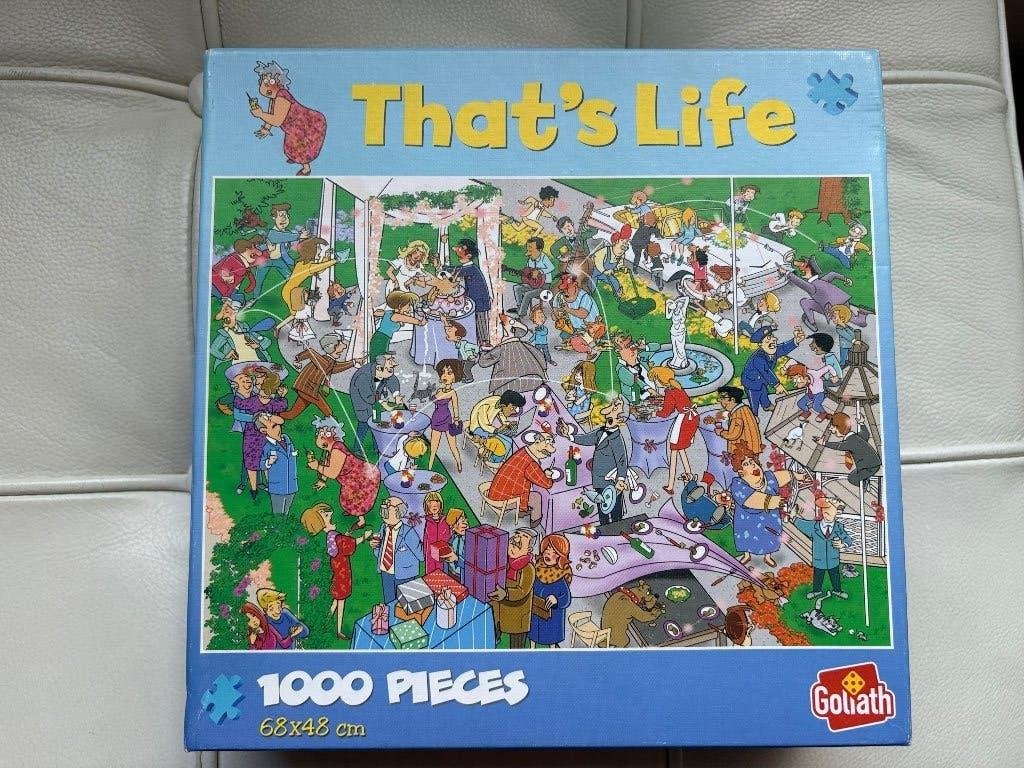That’s life 100 stuk, Hobby en Vrije tijd, Ophalen, 500 t/m 1500 stukjes, Zo goed als nieuw, Legpuzzel