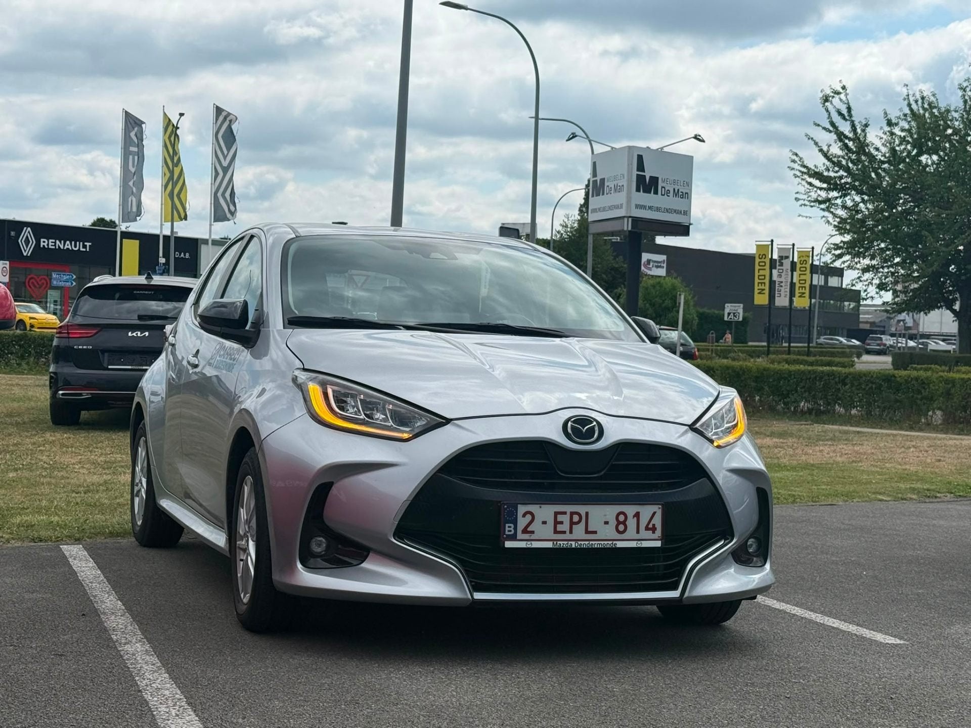Mazda 2 Hybrid (bj 2023, automaat), Auto's, Mazda, Automaat, https://public.car-pass.be/vhr/632c1f62-f130-4140-89e5-e2ff9afd5ebb