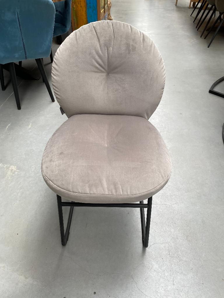 6x grijze eettafelstoel, Maison & Meubles, Chaises, Neuf, Gris, Enlèvement, Cinq, Six Chaises ou plus