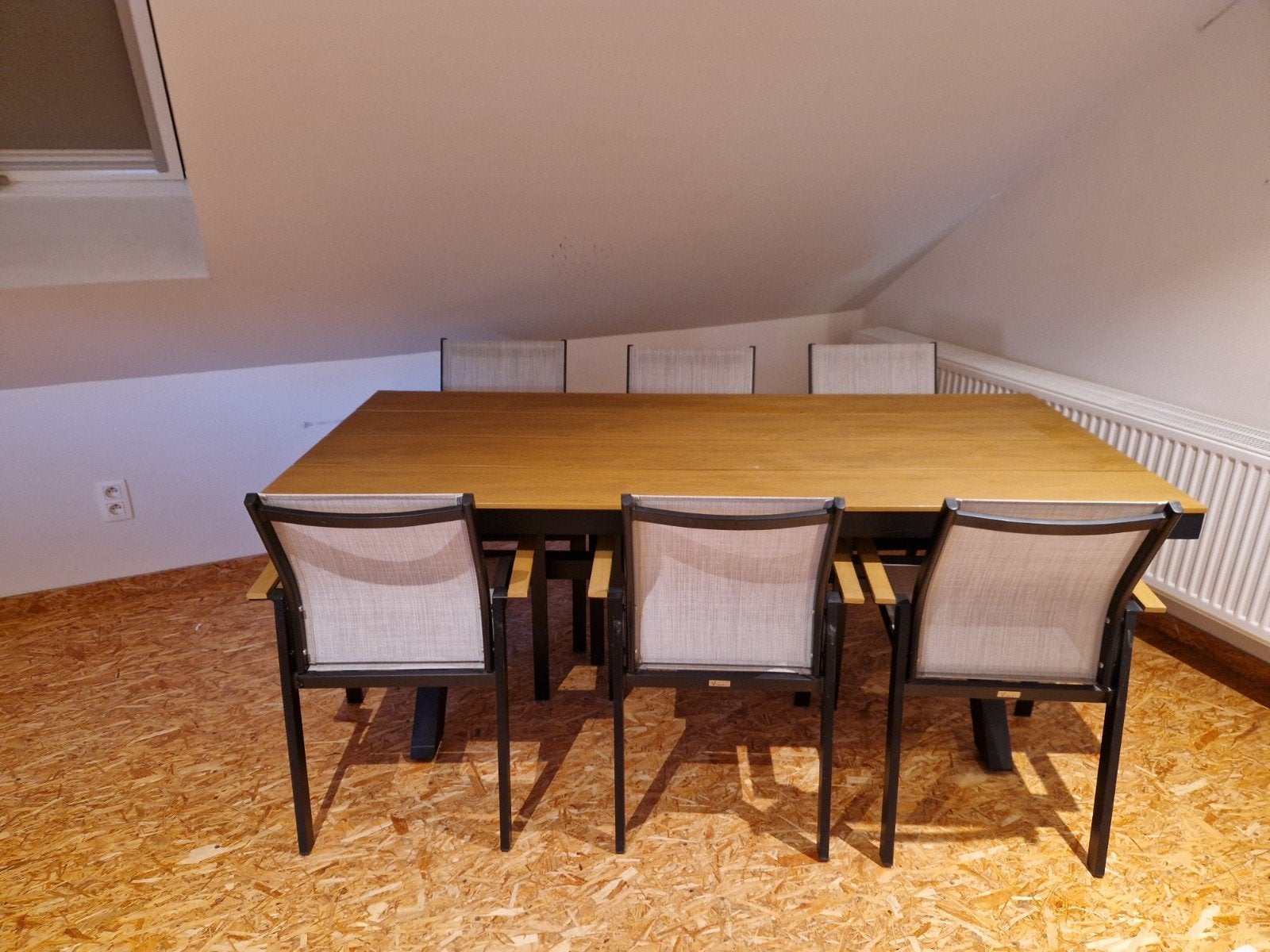 Tuintafelset met stoelen vinci, Jardin & Terrasse, Enlèvement