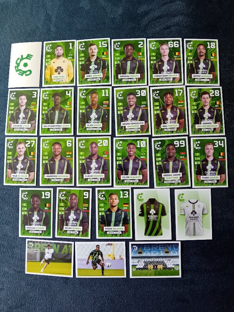 panini stickers Pro League 24/25 Cercle Brugge, Ophalen of Verzenden, Nieuw, Meerdere stickers