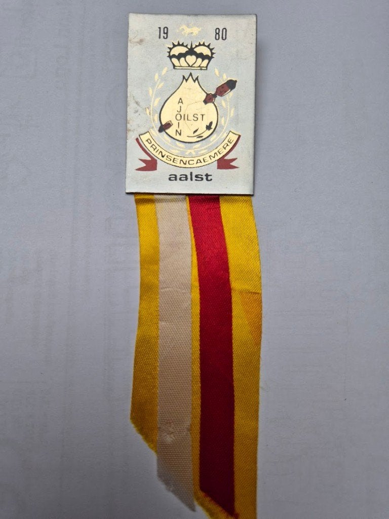 Carnaval medaille De Prinsencaemere Aalst 1980, Ophalen of Verzenden