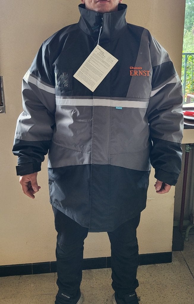 NEUF : Parka de travail 4-en-1 SIOEN Cloverfield Taille XL, Jardin & Terrasse, Neuf, Manteau, Enlèvement ou Envoi, Sioen