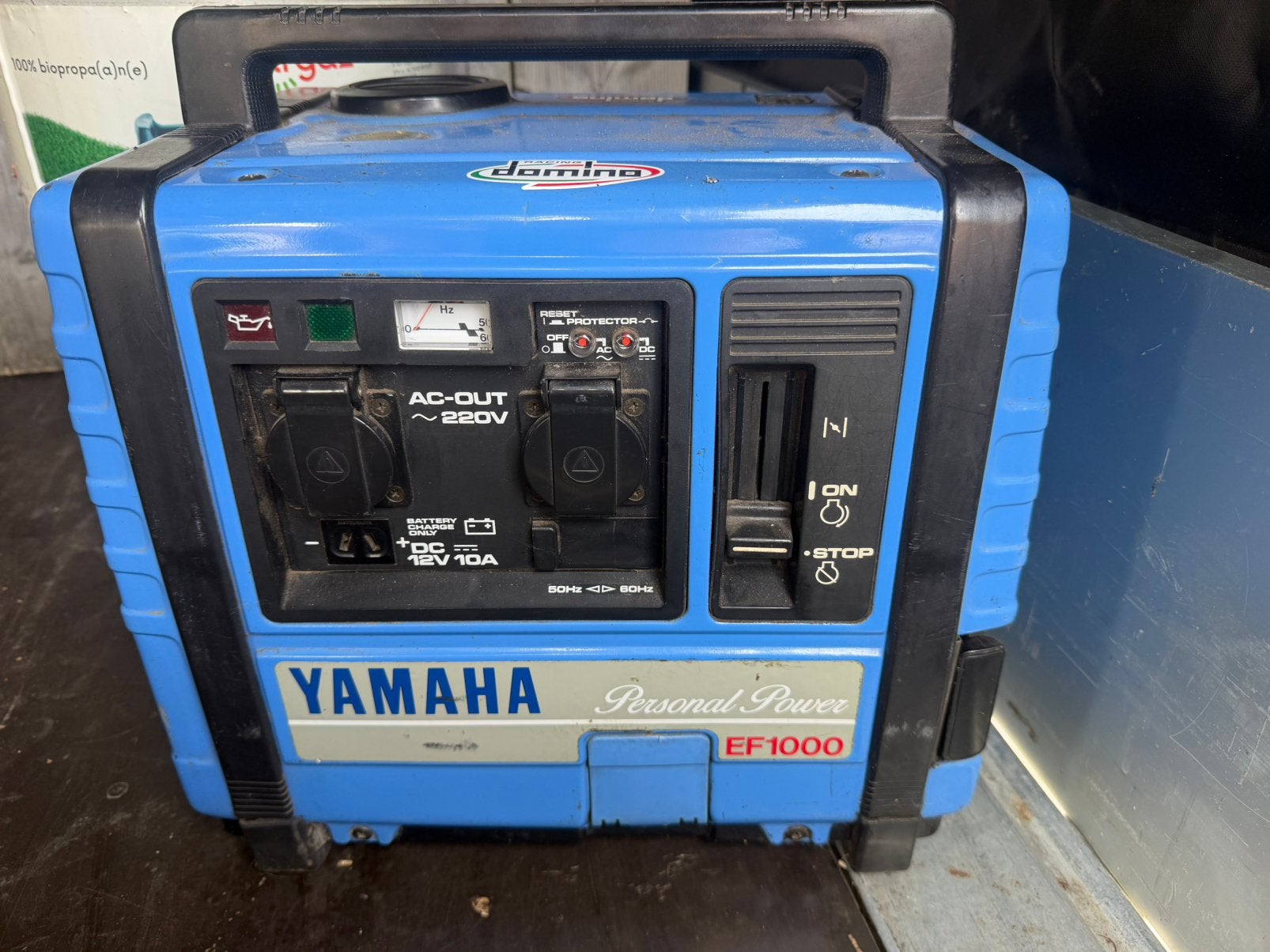 Yamaha ef1000 stroomgenerator/groep, Doe-het-zelf en Bouw, Aggregaten, Ophalen, Zo goed als nieuw