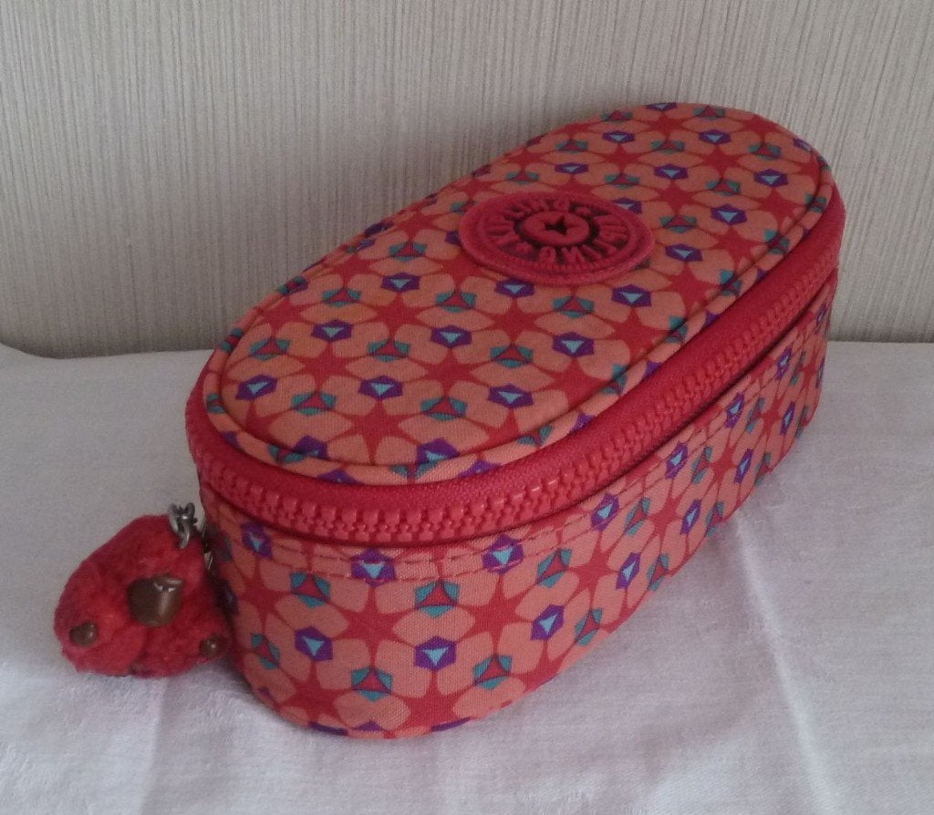Kipling DUOBOX + pennenetui voor apen, Ophalen of Verzenden, Gebruikt