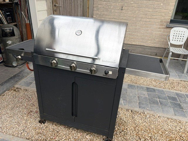 Barbecue à gaz à vendre avec cuisinière supplémentaire, Enlèvement, Utilisé, Barbecook