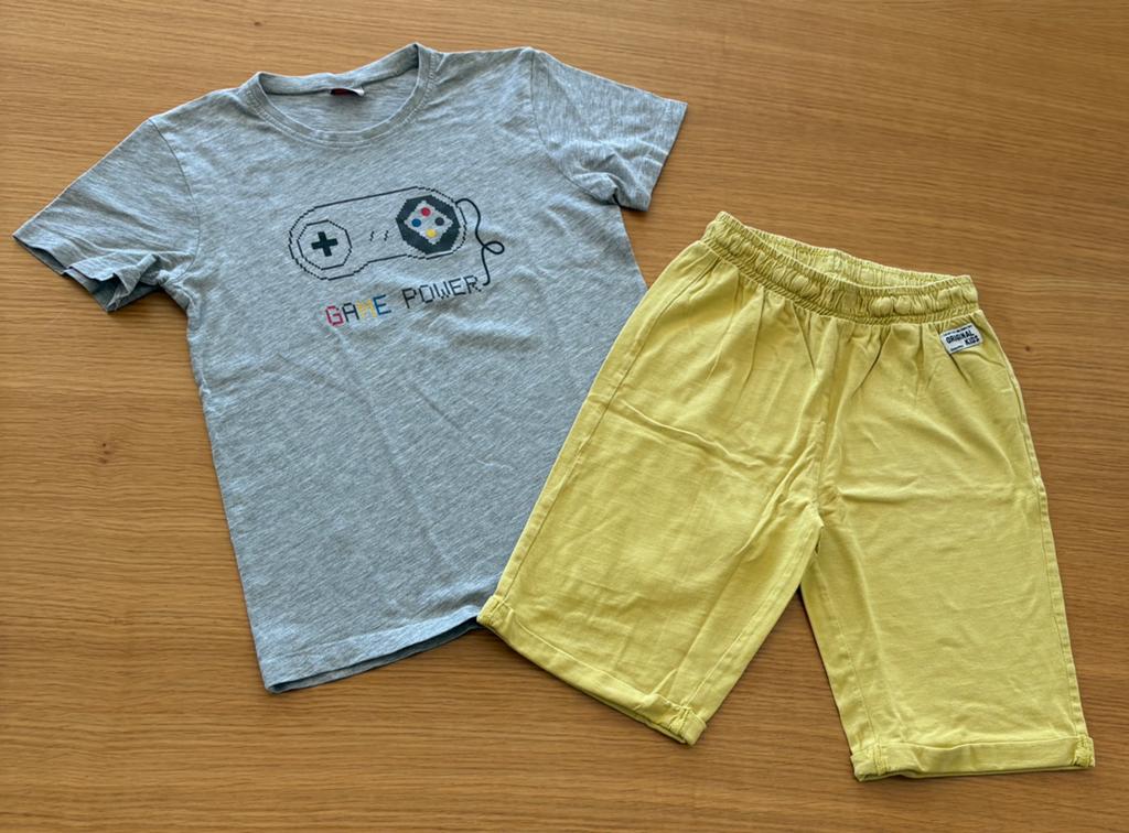 Pyjashort Gamer - 10 ans - 5€, Enfants & Bébés, Vêtements enfant | Taille 140, Enlèvement ou Envoi, Comme neuf, Garçon, Vêtements de nuit ou Sous-vêtements