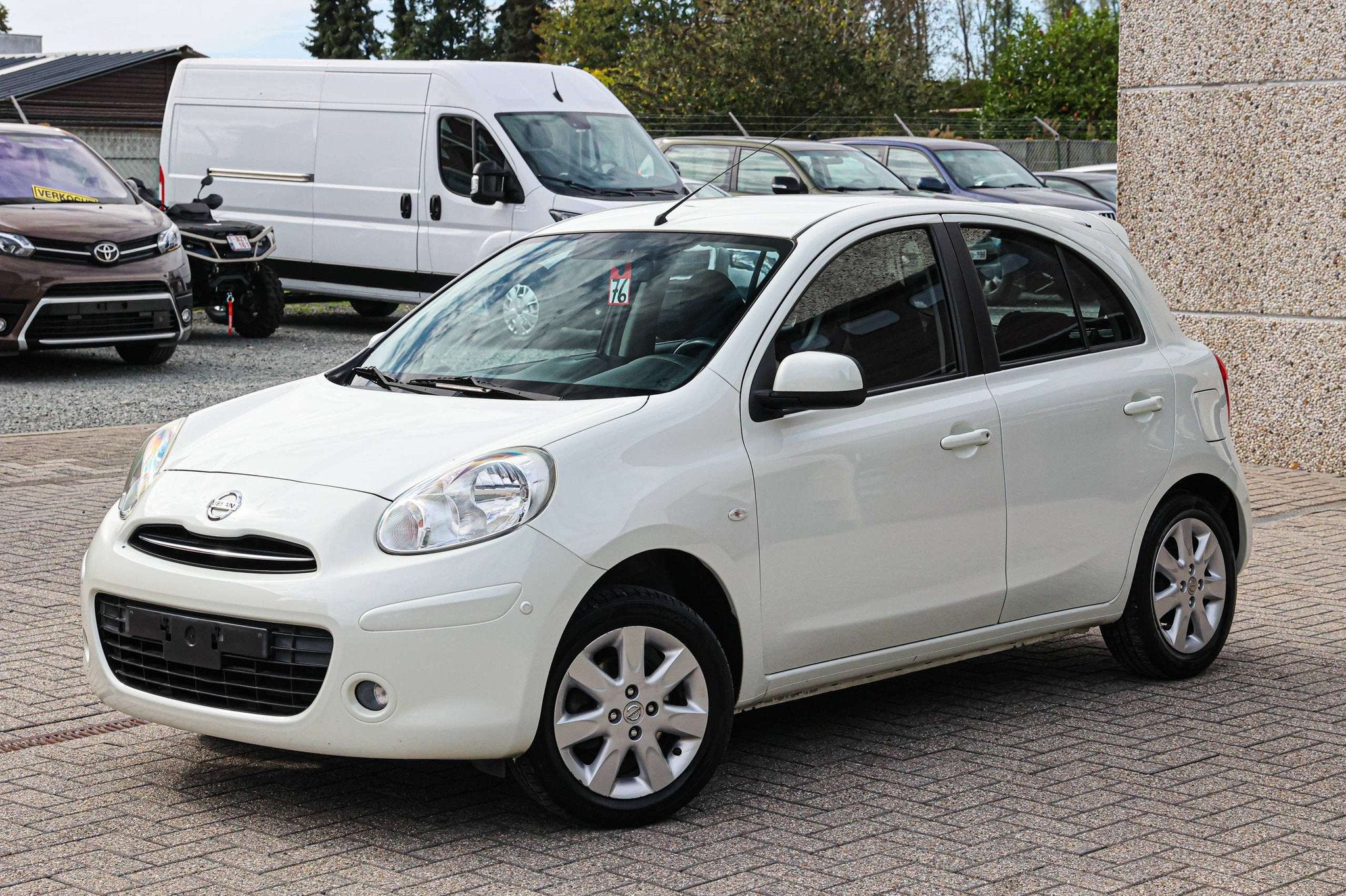 Nissan Micra ACENTA-UITVOERING*NAVIGATIE*MULTIFUNCTIONEELSTU, Autos, Achat, Entreprise, Electronic Stability Program (ESP), Boîte manuelle