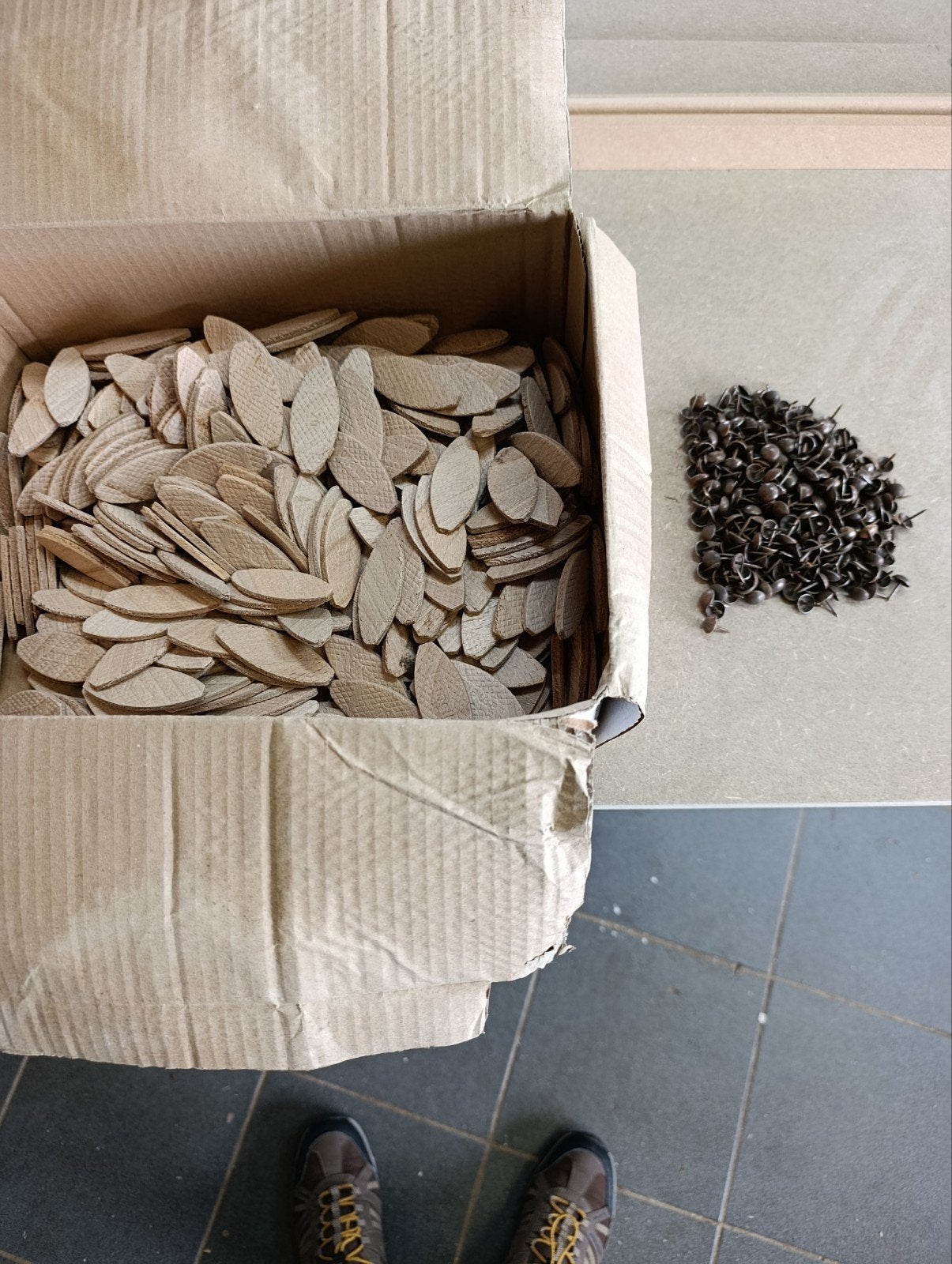 lamello en siernagels, Doe-het-zelf en Bouw, Ophalen, Zo goed als nieuw
