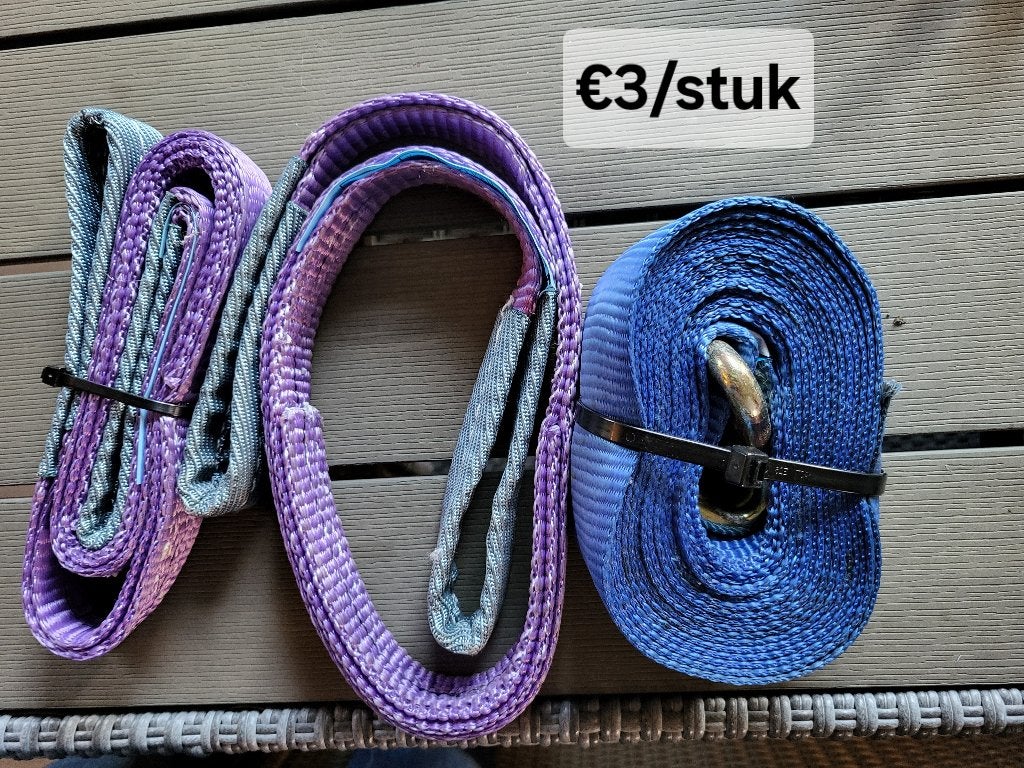 Spanband, Ophalen, Nieuw