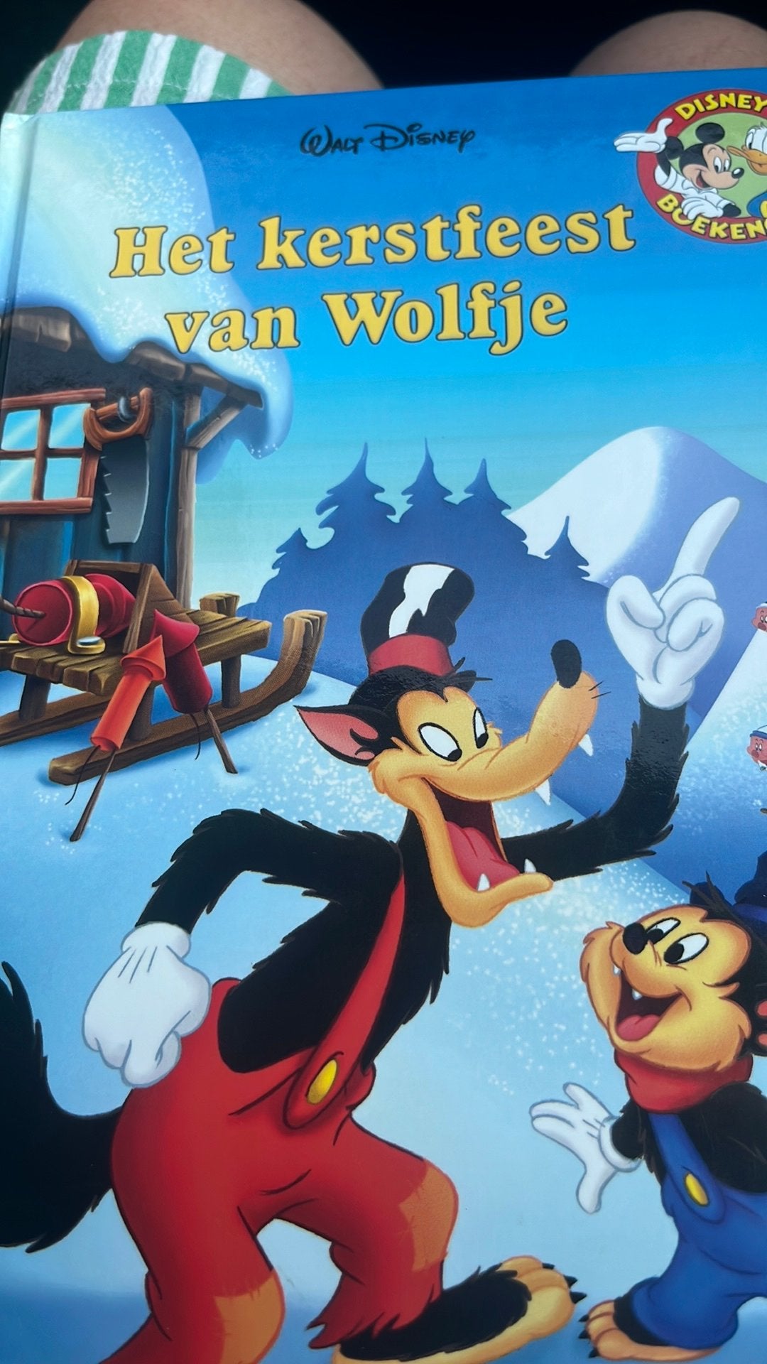 Het kerstfeest van wolfje, Ophalen, Zo goed als nieuw