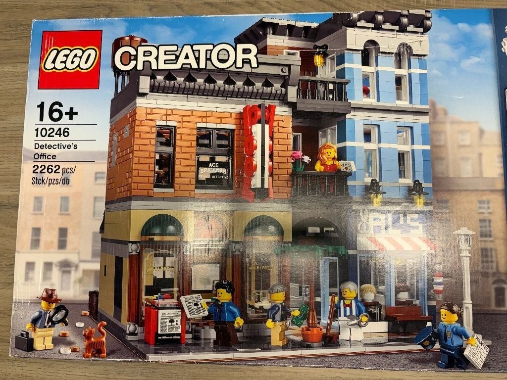 LEGO Creator Expert 10246 Detective's Office, Ophalen, Gebruikt, Lego, Compleet