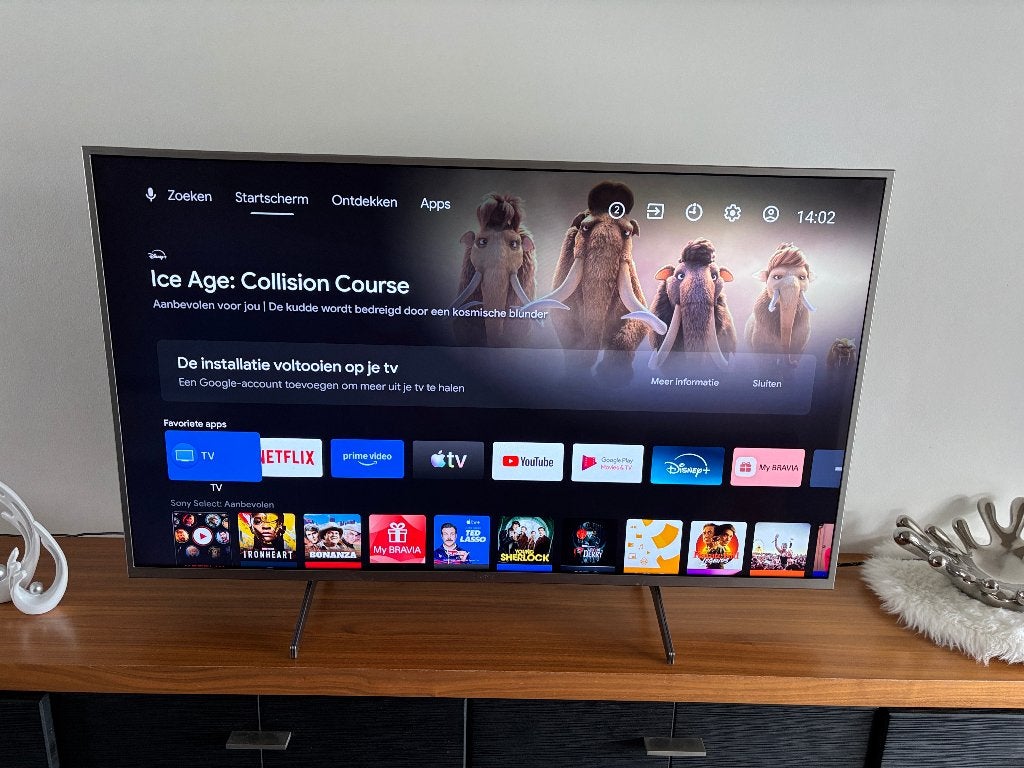 Sony Bravia smart tv 50inch 4k wifi internet nieuwe staat, Audio, Tv en Foto, Televisies, Zo goed als nieuw, 100 cm of meer, 4k (UHD)