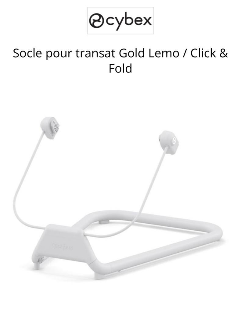 @cybex Набор для кормления Lemo 2 4-B-1 + Socle pour transat, Enlèvement ou Envoi, Comme neuf