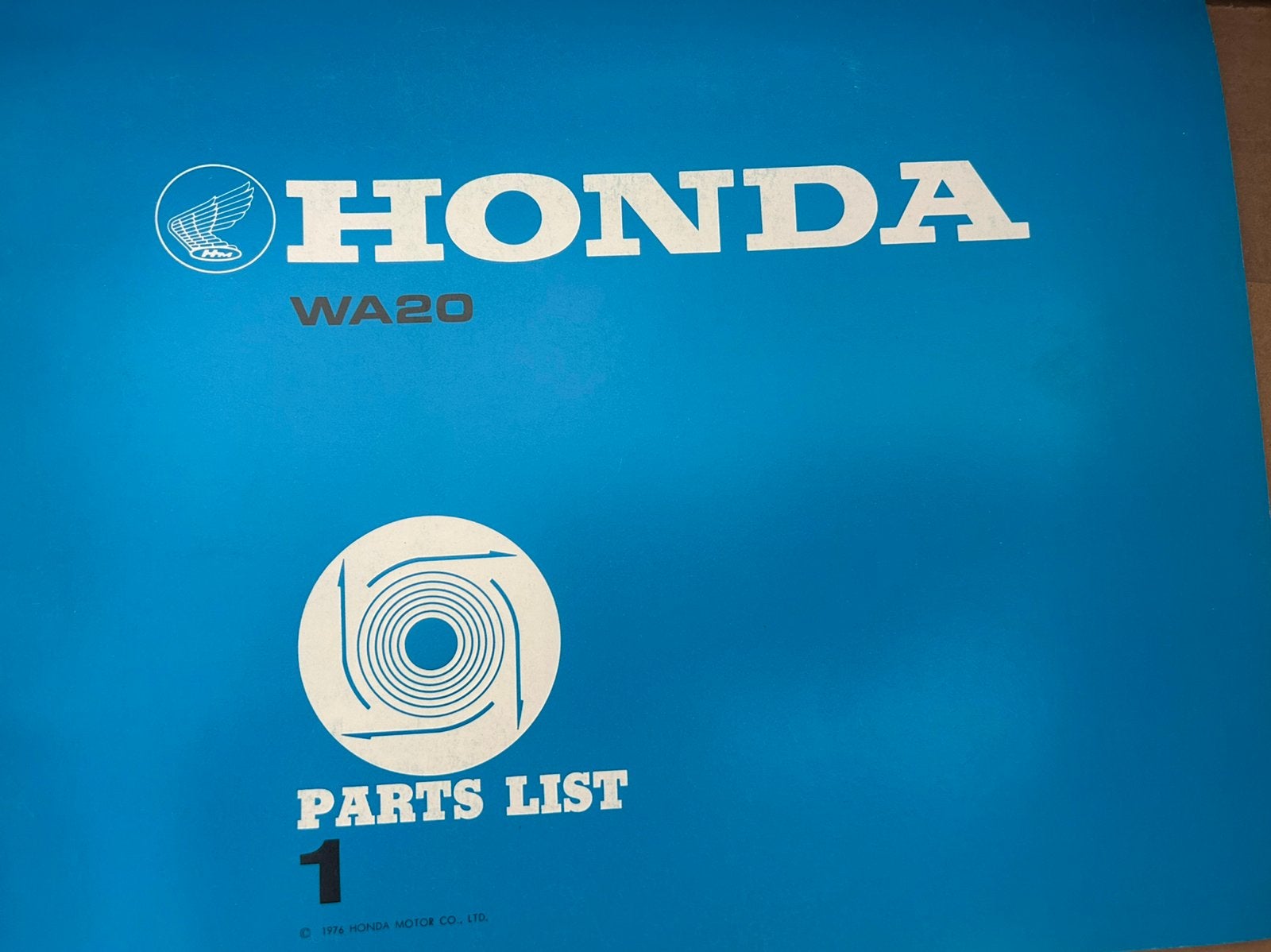 Honda waterpomp part list en shop manual, Enlèvement ou Envoi