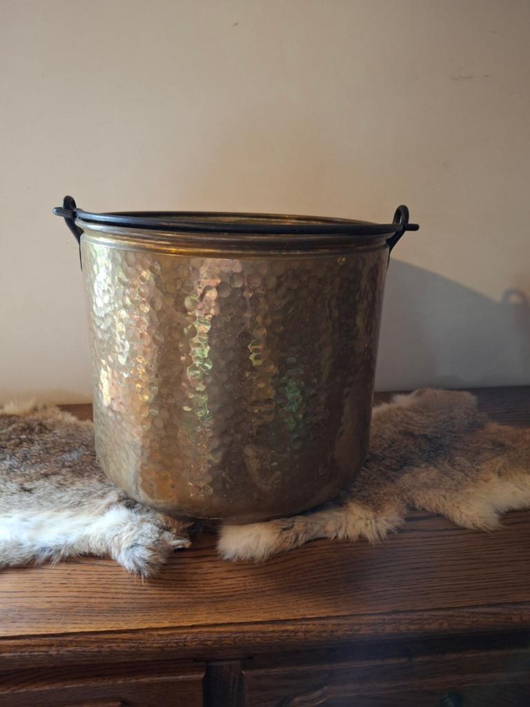 Grote koperen ketel, Antiek en Kunst, Ophalen of Verzenden