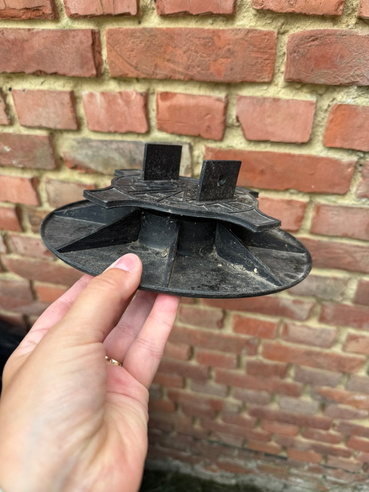 Terrasdragers 3-5cm (100 stuks), Tuin en Terras, Ophalen, Gebruikt
