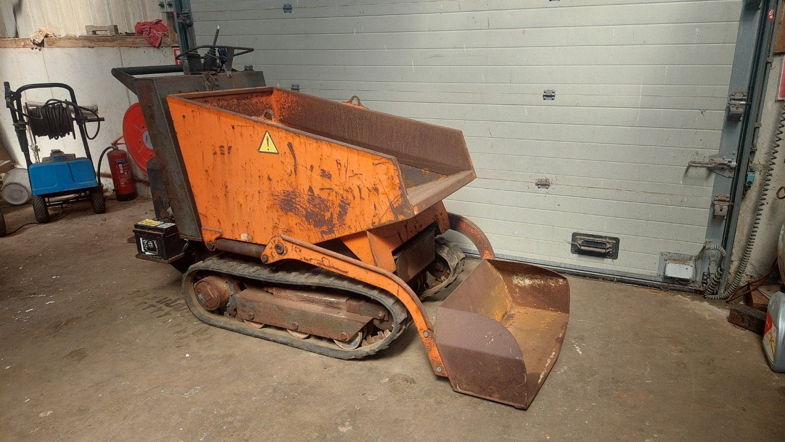 Rupsdumper Zelfladend met Kubota dieselmotor, Zakelijke goederen, Ophalen