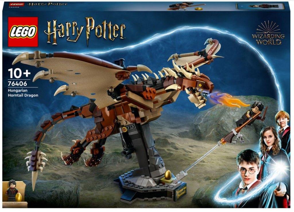 LEGO Harry Potter Hongaarse Hoornstaart draak-76406 - NIEUW, Lego, Ophalen of Verzenden, Complete set, Compleet