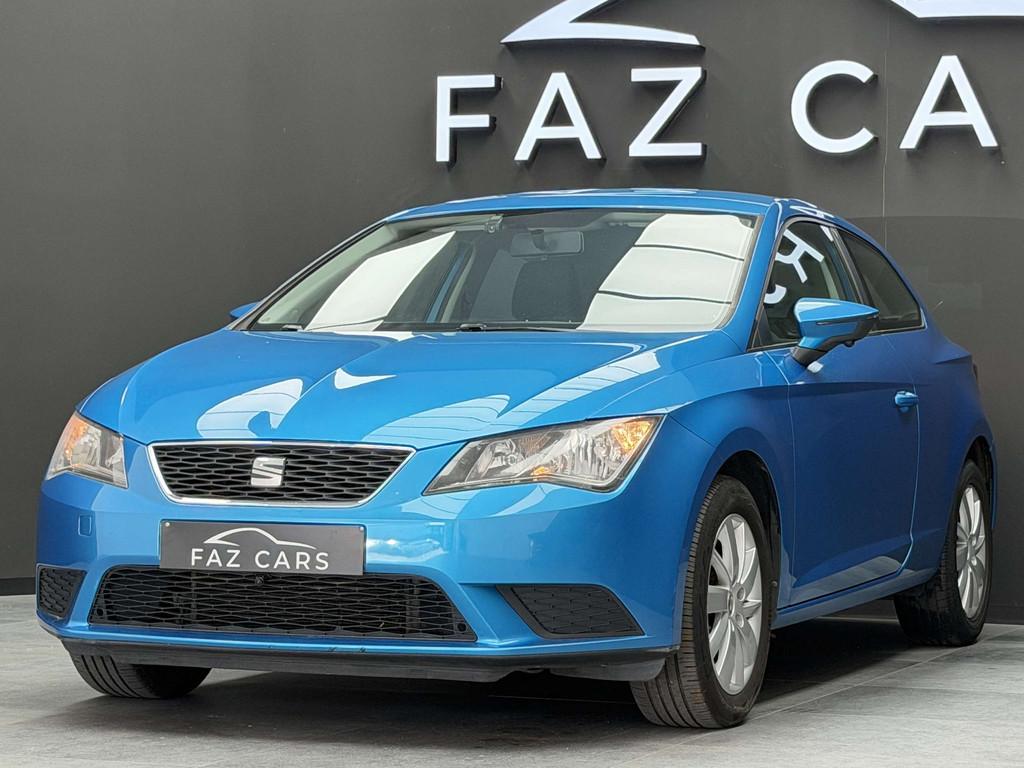 SEAT Leon SC 1.2 TSI Style * GPS + CAMERA + GARANTIE *, Auto's, Seat, Voorwielaandrijving, Euro 5, Zwart, Bedrijf