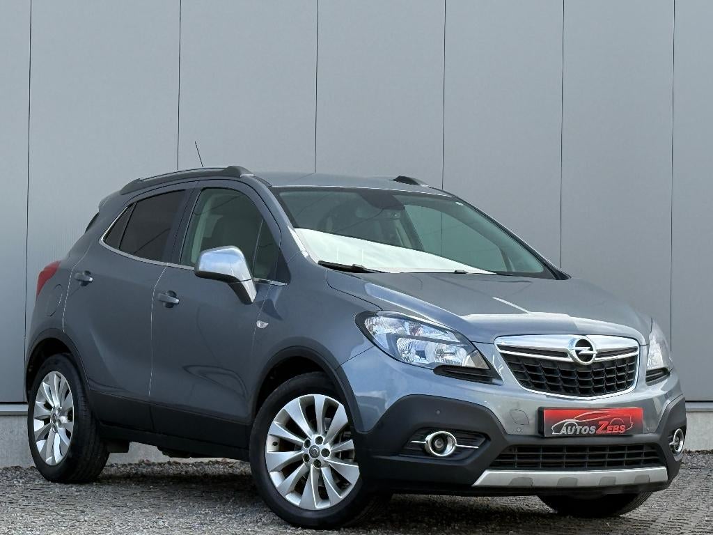Opel Mokka 1.4 Turbo Camera Cruise ParkSensor Navi Garantie*, Auto's, Voorwielaandrijving, Euro 5, Zwart, 4 cilinders