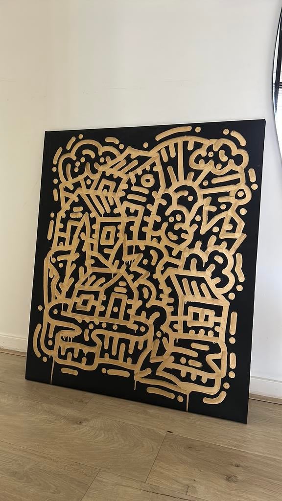Schilderij op doek, Enlèvement