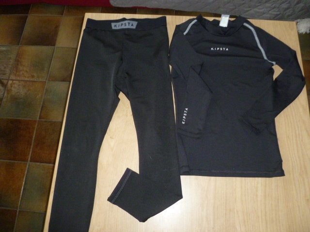 sport shirt en broek meisjes, maat 140. KIPSTA., Ophalen of Verzenden, Broek