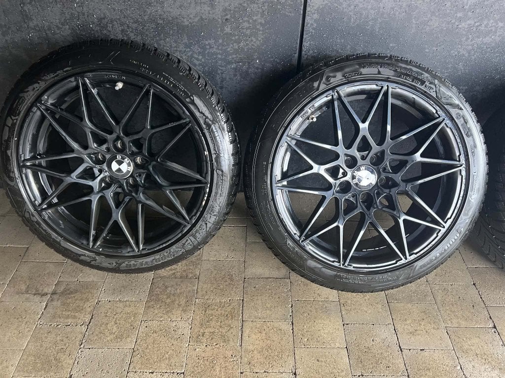 18" BMW G20/G21 wintervelgen — MAM B2 — Goodyear UG, Ophalen, 18 inch, Gebruikt, Winterbanden