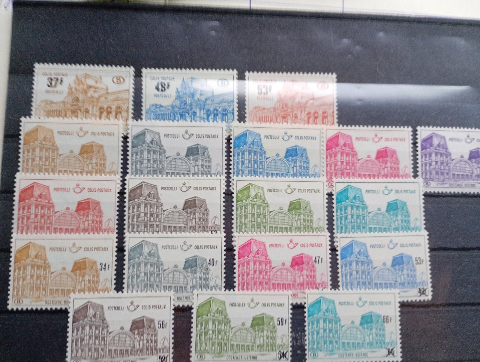 W7) België spoorweg TR 404/422 postfris, Postzegels en Munten, Orginele gom, Ophalen of Verzenden, Zonder stempel, Postfris