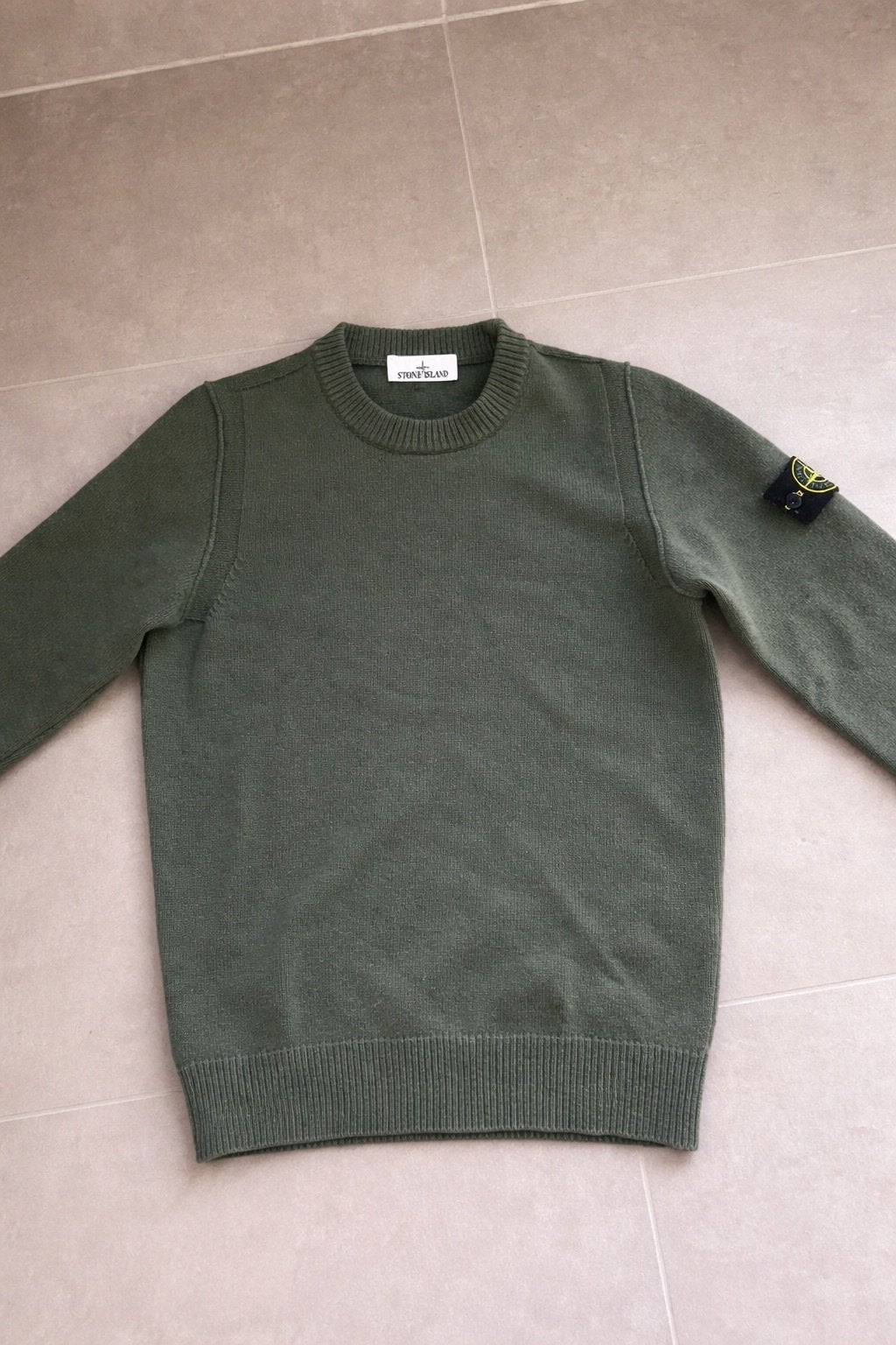 Stone island sweater, Ophalen of Verzenden, Zo goed als nieuw, Maat 48/50 (M), Groen