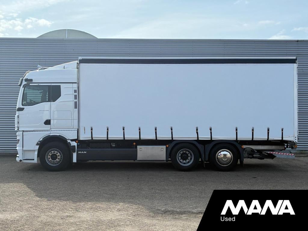 MAN TGX 26.480 6X2/4 LL CH Camera Cruise Standkachel Koelkas, Auto's, Vrachtwagens, Automaat, Euro 6, Parkeercamera, MAN