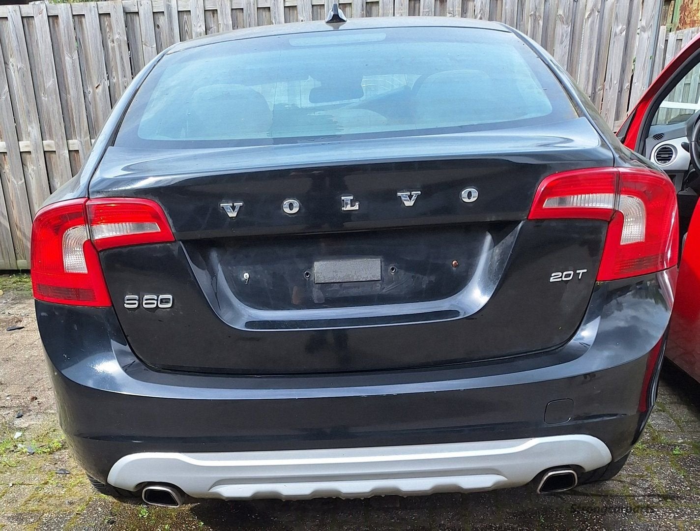Achterbumper Volvo S60 R Design goede staat 019 Black Ston, Gebruikt, -, -, Ophalen of Verzenden