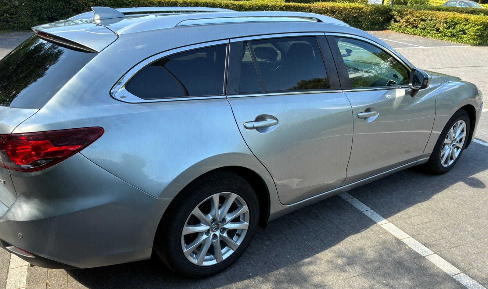Mazda 6 in goede staat rijdt perfecte, Auto's, 4 cilinders, 6 sportbreak, Bi-Xenon koplampen, 5 deurs